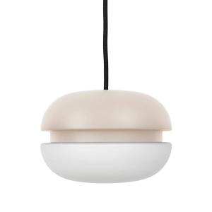 HANA - Macaron Lampe à suspendre, Ø 18 cm, chamois mat