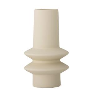 Bloomingville - Isold Vase, Ø 12,5 x H 22 cm, crème (éditio…