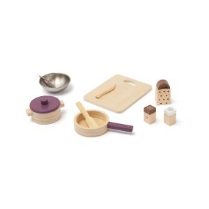Kids Concept - Bistro Set d'ustensiles de cuisine, coloré (…