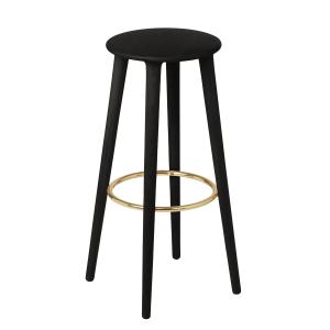 UMAGE - The Socialite Tabouret de bar H 77,5 cm, chêne noir