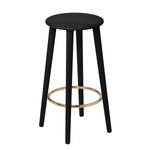 UMAGE - The Socialite Tabouret de bar H 67,5 cm, chêne noir