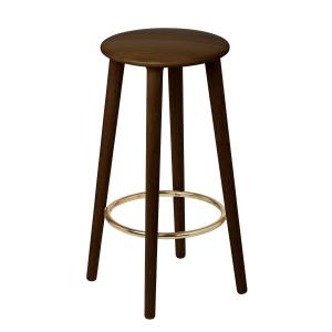 UMAGE - The Socialite Tabouret de bar H 67,5 cm, chêne fonc…