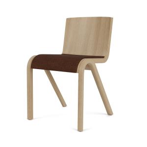 Audo - Ready Dining Chair, assise rembourrée, chêne naturel…