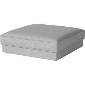 Bolia - Noora Pouf, 120 x 120 cm, Nantes gris clair