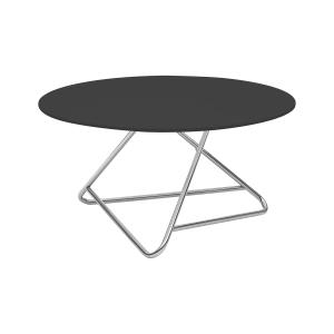 Softline - Tribeca Table d'appoint, small, chrome / noir la…