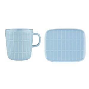 Marimekko - Tiiliskivi Tasse avec anse & Plateau de service…