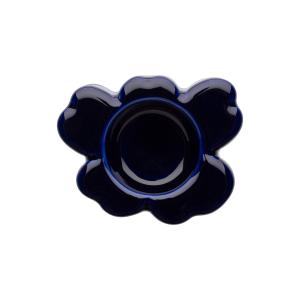 Marimekko - Unikko Porte-bougies à réchaud, cobalt (60th An…