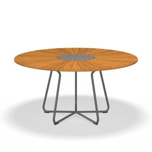 HOUE - CIRCLE Outdoor Table Ø 150 cm, bambou