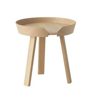 Muuto - Around Table d'appoint, Ø 45 cm, chêne