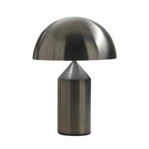 Oluce - Atollo lampe de table 239, nickel noir satiné / int…