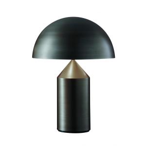 Oluce - Atollo lampe de table 239, bronze satiné / intérieu…