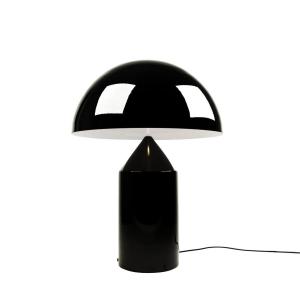 Oluce - Atollo lampe de table 238, noir RAL 9005 / intérieu…