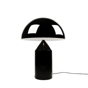 Oluce - Atollo lampe de table 238, noir RAL 9005 / intérieu…