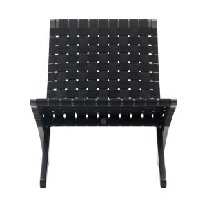 Carl Hansen - MG501 Cuba Chair, chêne laqué noir / noir / a…