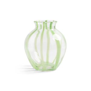 & klevering - Yogu Vase 23,5 x Ø 20 cm, spiral green