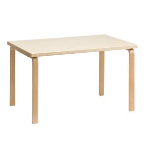 Artek - 81B Table, H 74 cm / placage bouleau