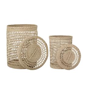 Bloomingville - Panier d'algues connie (lot de 2), naturel
