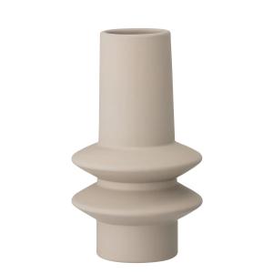 Bloomingville - Isold Vase, Ø 12,5 x H 22 cm, naturel