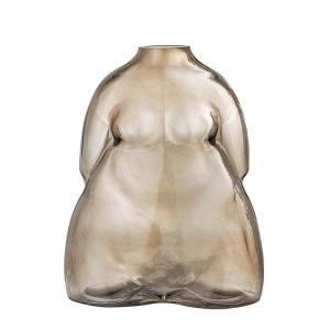 Bloomingville - Evie Vase, H 19 cm, brun