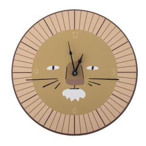 Bloomingville - Mini horloge murale Harrison, marron