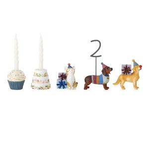 Bloomingville - Mini Salve Décoration d'anniversaire, blanc…
