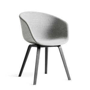 HAY - About A Chair AAC 23, chêne teinté noir / rembourrage…