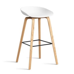 Copie - HAY - About A Stool AAS 32 H 75 cm, chêne laqué / n…