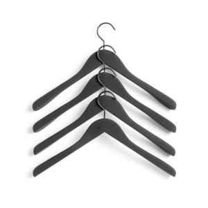 HAY - Soft Coat Cintre (set de 4), noir