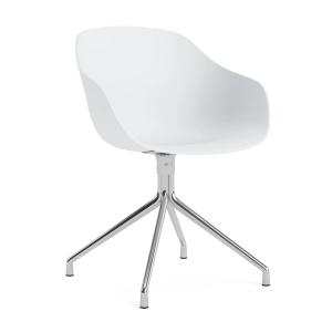 HAY - About A Chair AAC 220, aluminium poli / blanc 2. 0 (p…