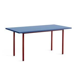 HAY - Two-Colour Table de salle à manger 160 x 82 cm, bleu…