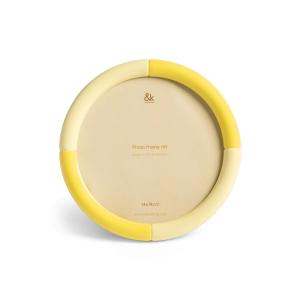 & klevering - Rift Cadre photo, Ø 17 cm, jaune