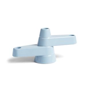 & klevering - Brute Bougeoir, H 12 cm, bleu