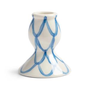 & klevering - Sirène Bougeoir, Ø 7 x 8 cm, bleu