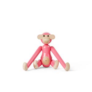 Kay Bojesen - Singe en bois mini, rose