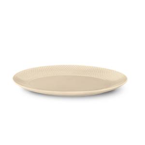 Lyngby Porcelæn - Rhombe Earth plat de service ovale 26,5 x…