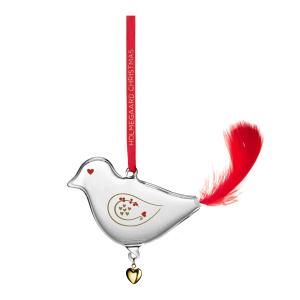 Holmegaard - Ann-Sofi Romme Christmas Bird, small / clair (…