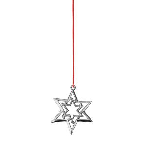 Rosendahl - Trundle Star Pendentif H 8 cm, argent
