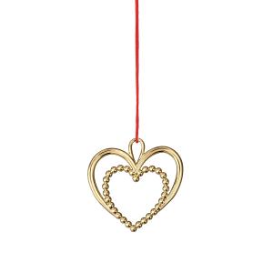 Rosendahl - Pearl Heart Pendentif H 6,5 cm, or