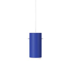 MOEBE - Tube Lampe suspendue, small / deep blue