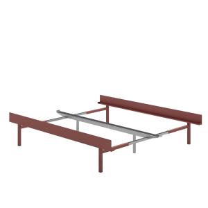 MOEBE - Lit gigogne 90 - 180 x 39 cm, high, dusty rose