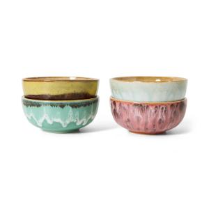 HKliving - 70's Bol, XS Bowls, Ø 8,3 cm, modernist (set de…