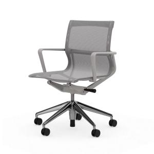 Vitra - Siège de bureau Physix, piétement aluminium poli, T…