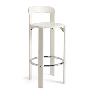 HAY - Rey Tabouret de bar, 75 cm, cream white (patins en pl…