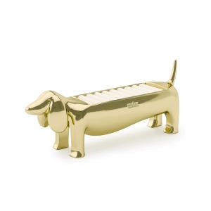 Umbra - Porte-anneaux Dachsie, laiton