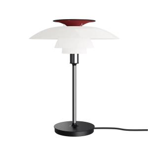 Louis Poulsen - PH80 lampe de table, blanc opale / chromé b…