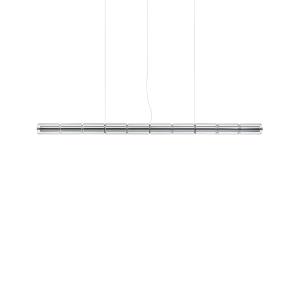 Flos - Luce Cilindrica S2 LED Suspension, transparent