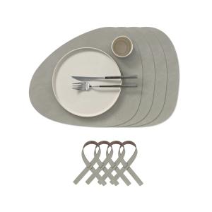 Lind DNA - Coffret cadeau Curve L, Nupo gris clair (4 sets…