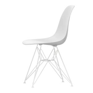 Vitra - Eames Plastic Side Chair DSR RE, blanc / blanc coto…
