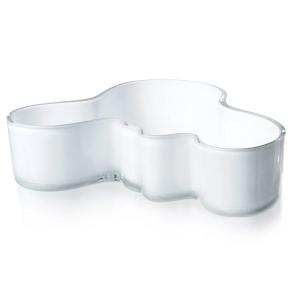 Iittala - Aalto Coupe 50 x 195 mm, blanc opalin