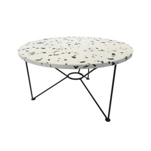 Acapulco Design - The Low Table, H 36 x Ø 65 cm, terrazzo /…